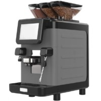 Kafelerde otellerde restoran ve kahve dükkanlarında lezzetli capuccino latte americano espresso yapma makinesidir